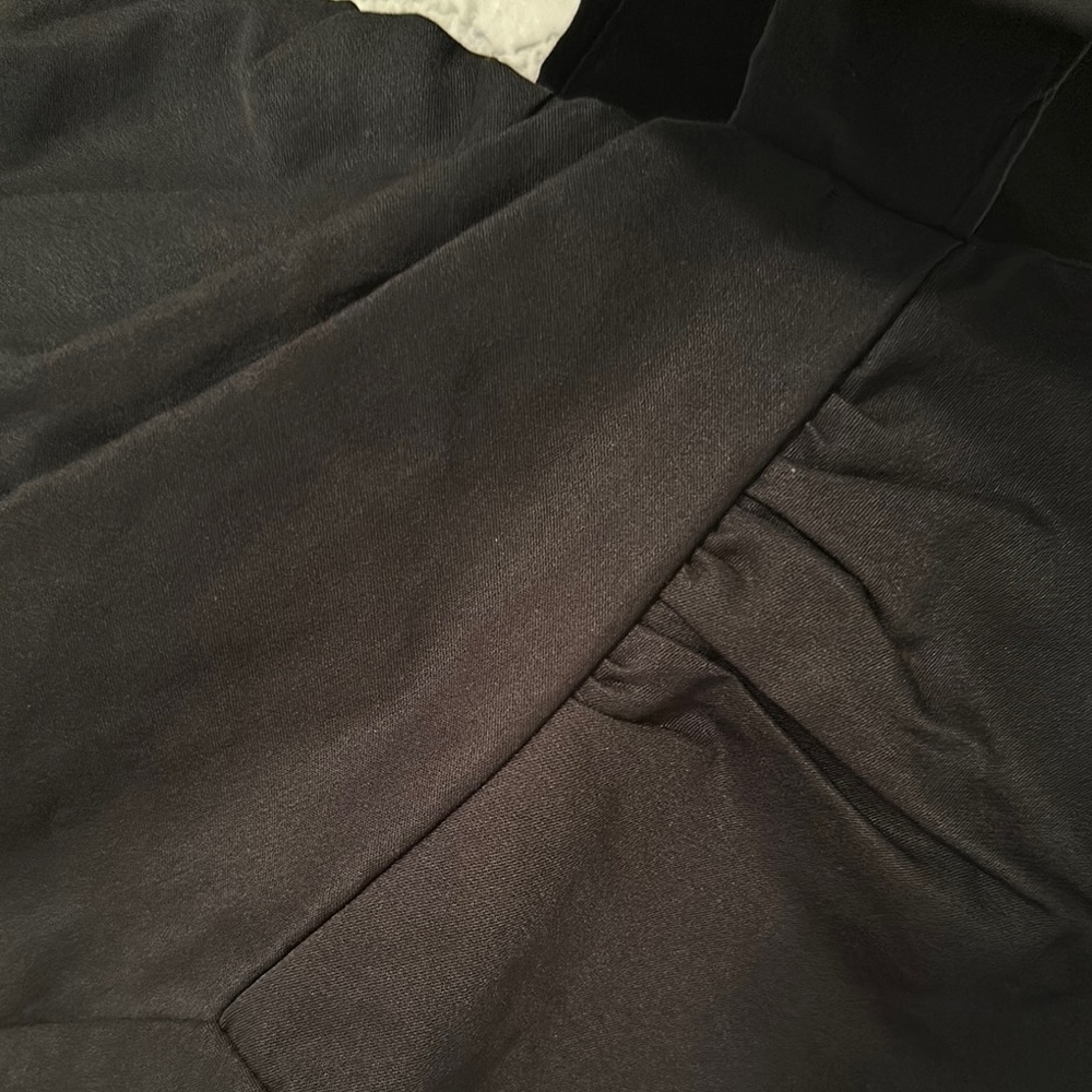 Voom by Joy Han Black One Shoulder Asymmetrical Cocktail Dress - Picture 6 of 8